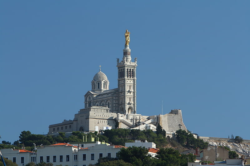 Basilique à Marseille, France