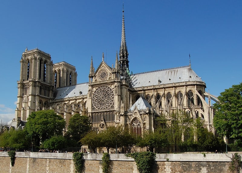 Kathedrale in Paris, Frankreich