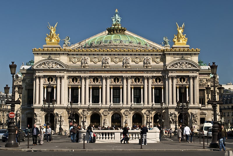 Gmach opery w Paryżu, Francja