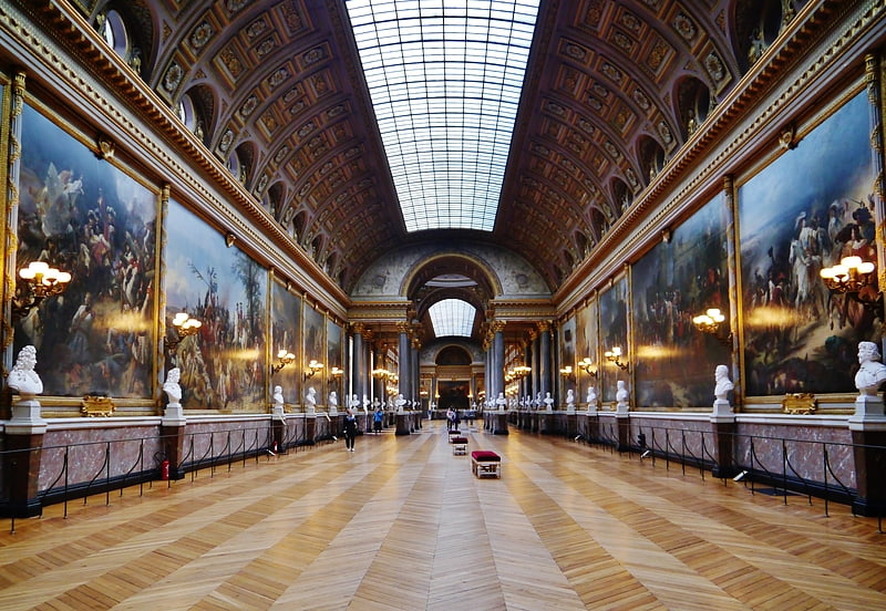Galerie d'art à Versailles, France