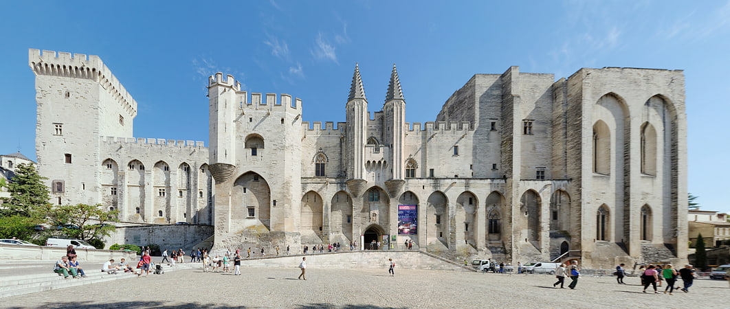 Palais à Avignon, France