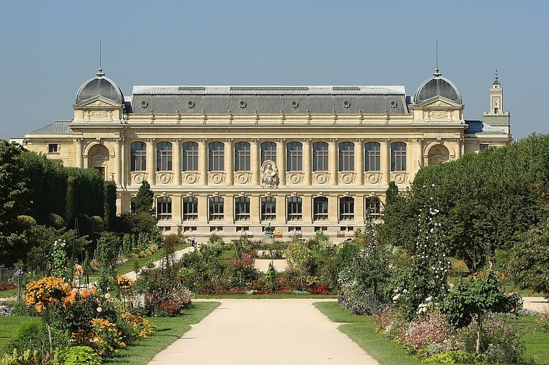 Botanical garden in Paris, France