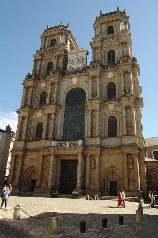 Cathédrale à Rennes, France