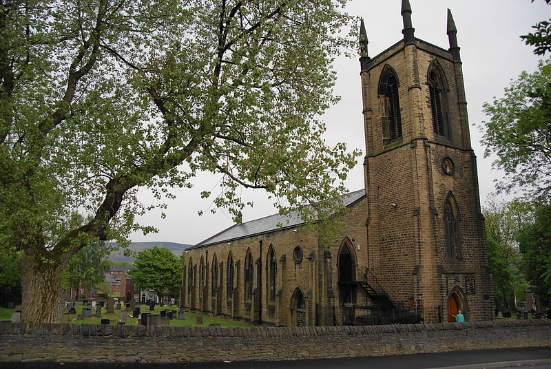 Commissioners' church in Stalybridge, England