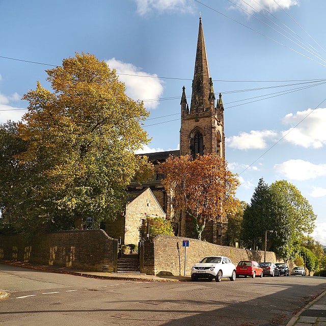 Church in Macclesfield, England