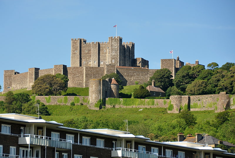 Castillo en Dover, Inglaterra