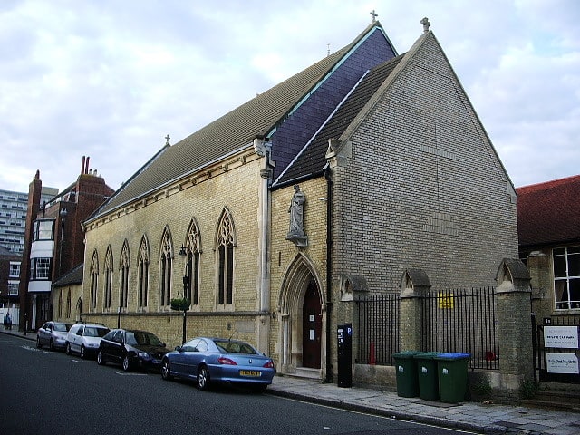 Parish church in Southampton, England