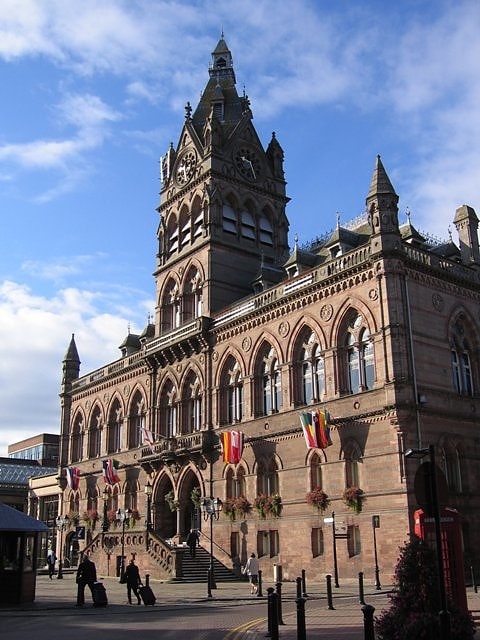 City or town hall in Chester, England