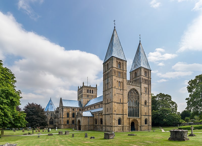 Cathédrale à Southwell, Angleterre