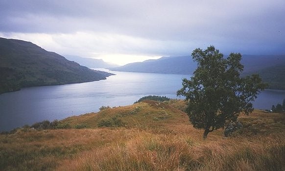 Jezioro w Szkocji