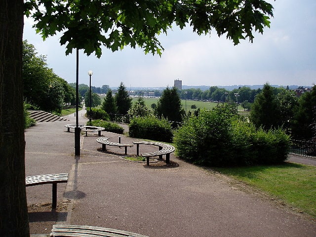 Park in Nottingham, England