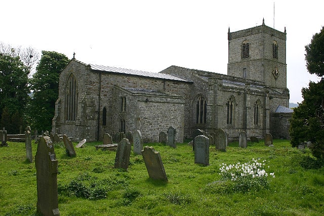 Church in Wensley, North Yorkshire, England