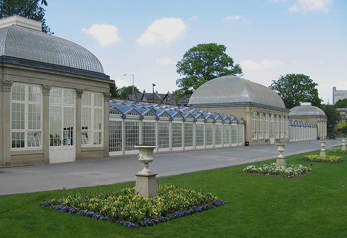 Botanical garden in Sheffield, England