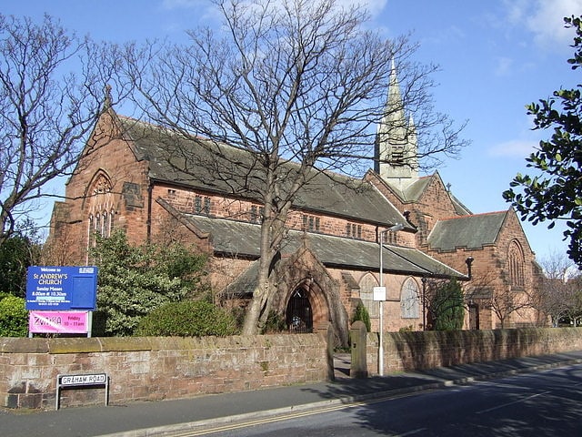 Church in West Kirby, England