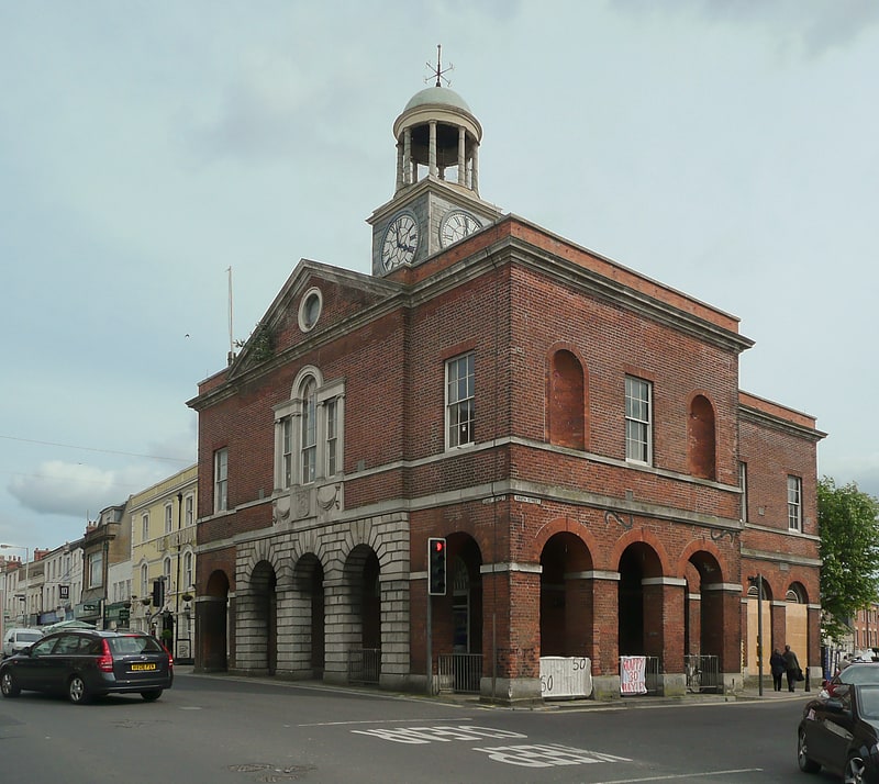 City or town hall in Bridport, England