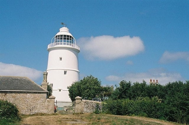 Lighthouse in Saint Agnes, England