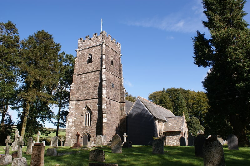Anglican church in Exford, England