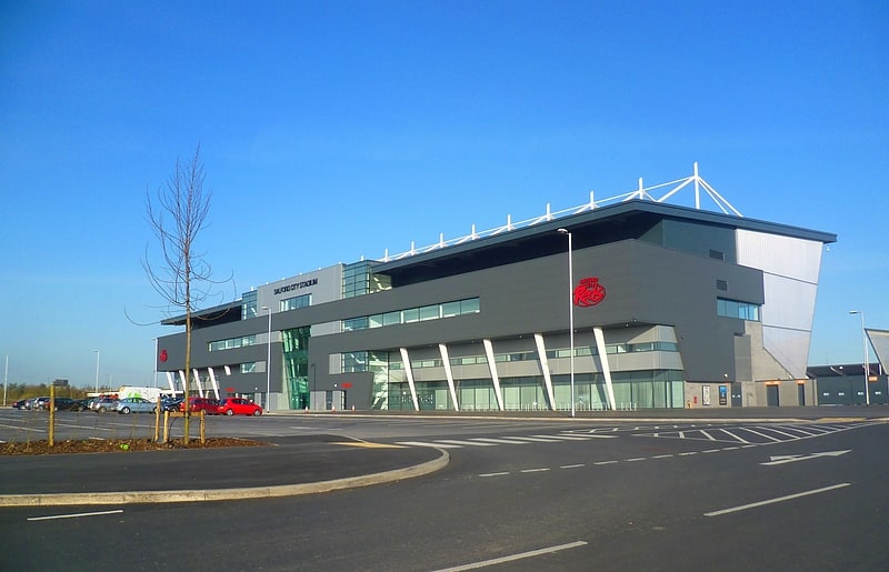 Stadium in Eccles, England