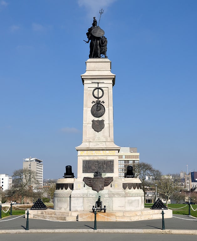 Monument in Plymouth, England