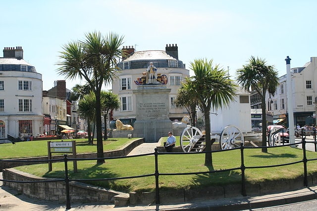 Monument in Weymouth, England