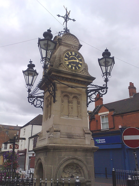 Historical landmark in Willenhall, England