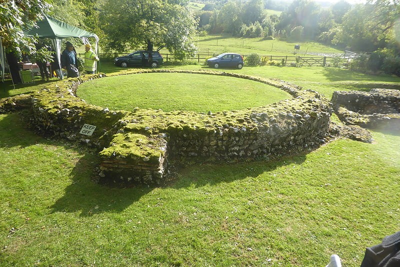 Archaeological site in Leaves Green, England
