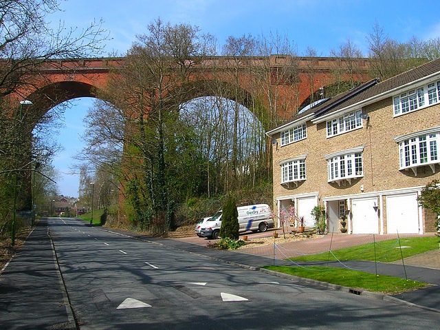 Viaduct in East Grinstead, England