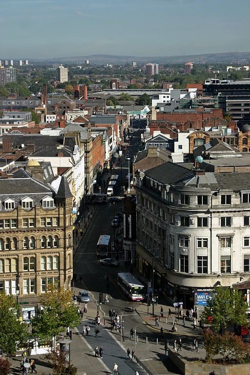 Street in Manchester, England