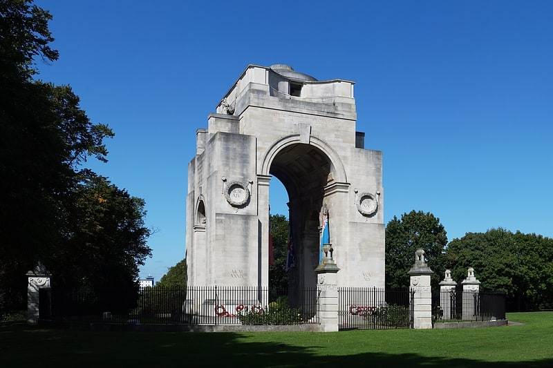 Monument de guerre à Leicester, Angleterre