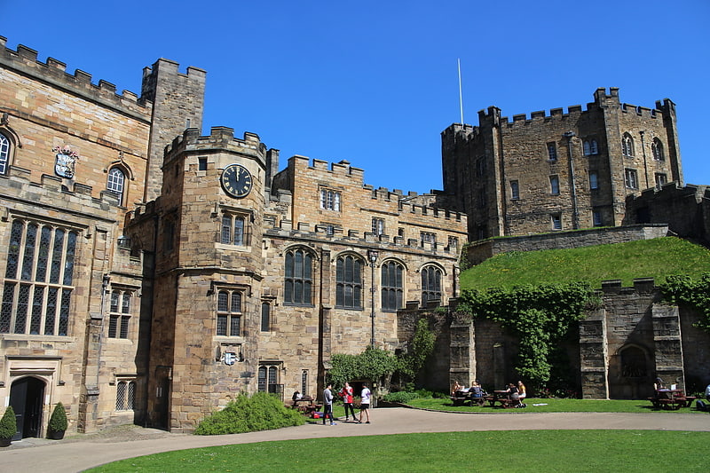 Château fort à Durham, Angleterre