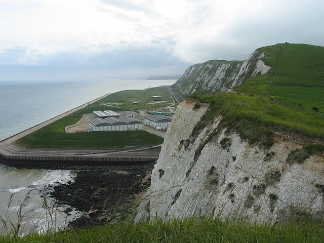 Nature preserve in Dover, England