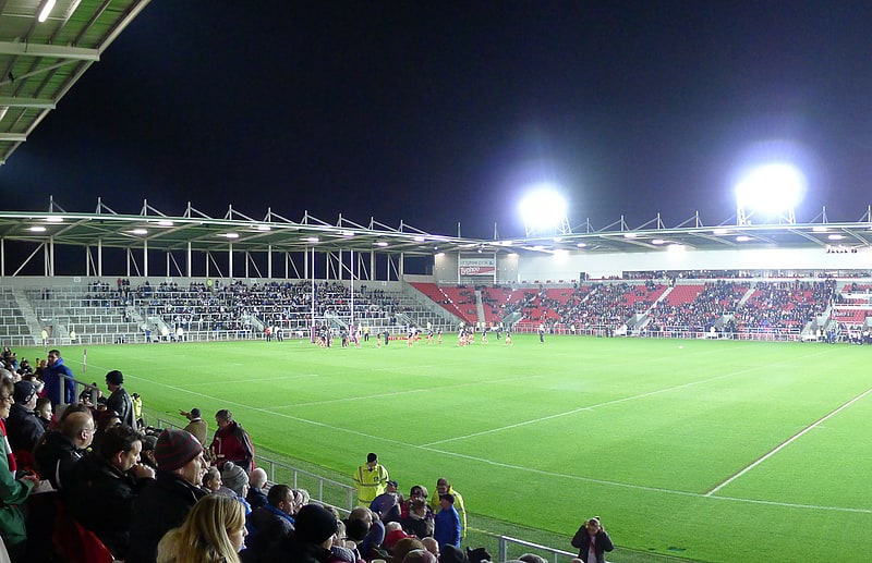 Stadium in St. Helens, England