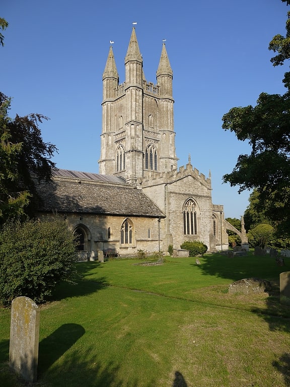 Parish church in Cricklade, England