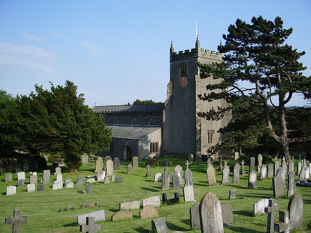 Iglesia en Warton, Inglaterra