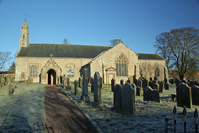 Church in Elsdon, England