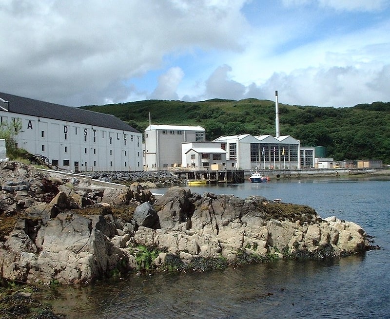 Distillery in Port Askaig, Scotland