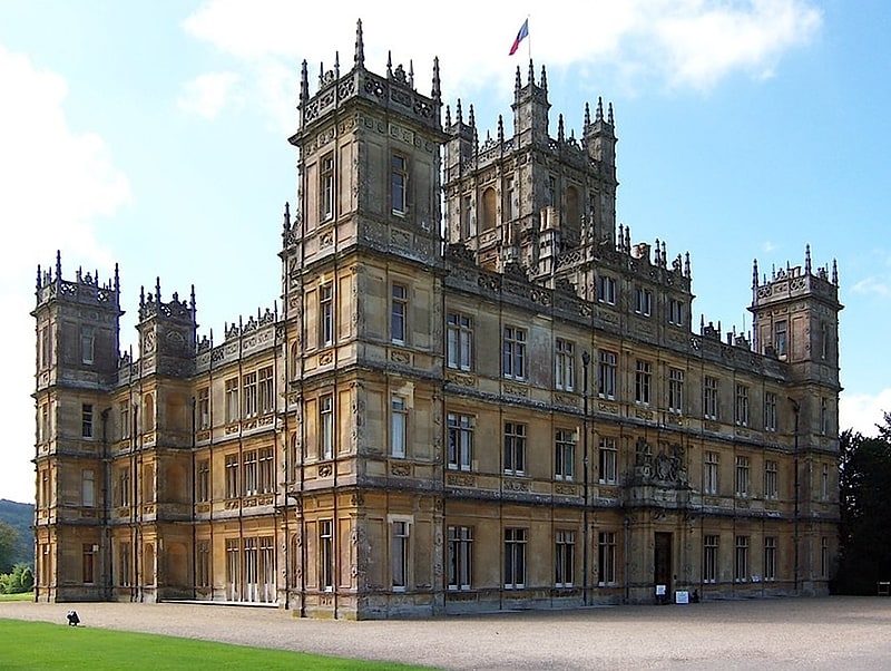 Castle in Highclere, England