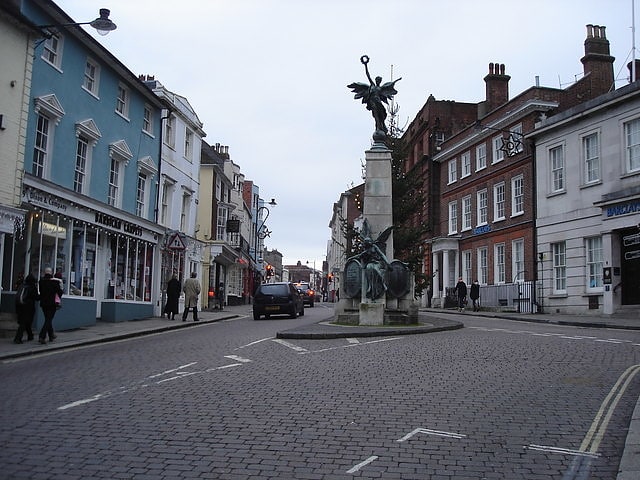 Sculpture in Lewes, England