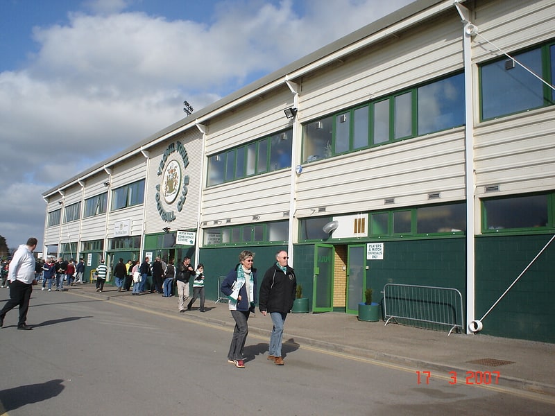 Stadion in Yeovil, England