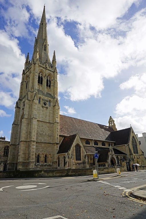 Parish church in Cheltenham, England