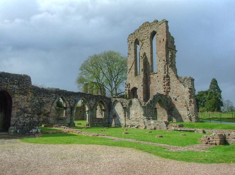 Abbey in Croxden, England