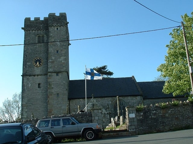 Church in Laleston, Wales