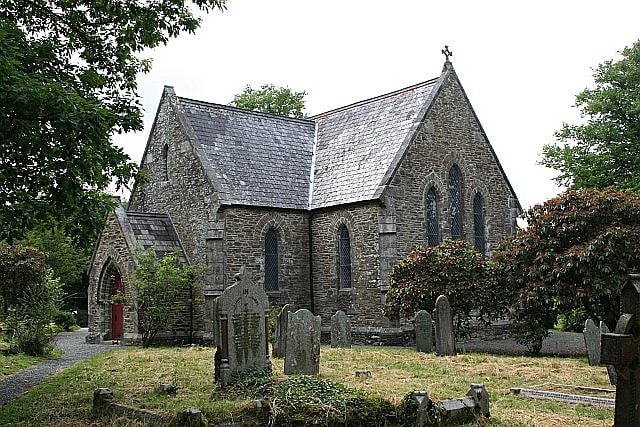 Anglican church in Gulworthy, England
