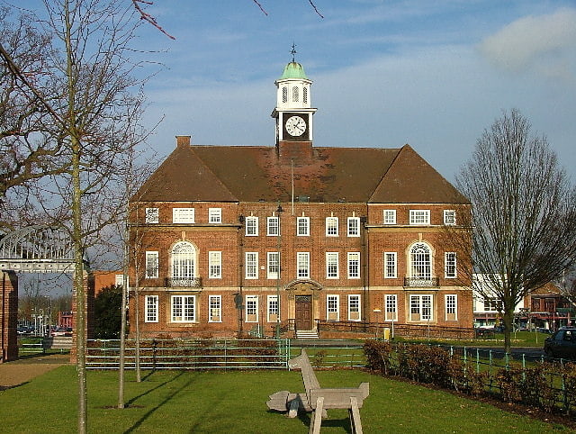 City or town hall in Letchworth, England