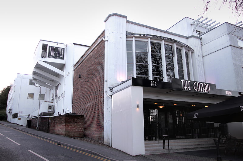 Movie theater in Berkhamsted, England