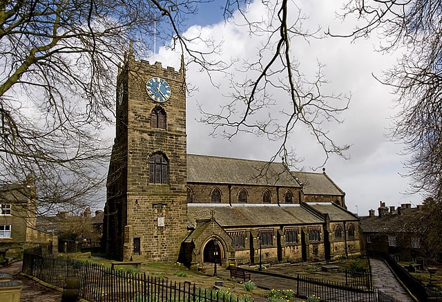 Episcopal church in Haworth, England