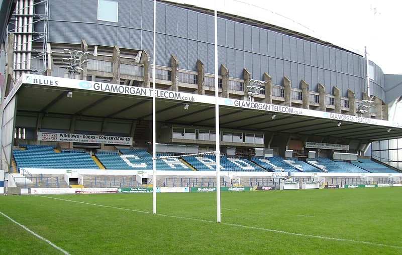 Stadium in Cardiff, Wales