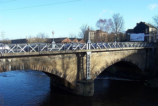 Bridge in Brighouse, England