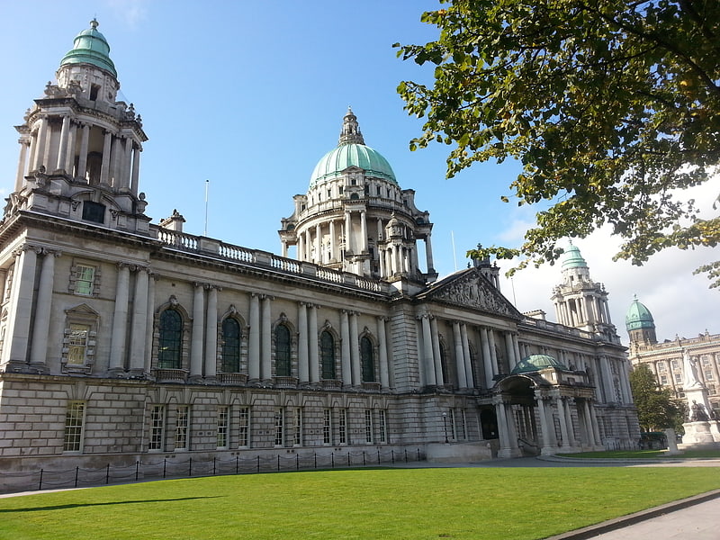 Rathaus in Belfast, Nordirland