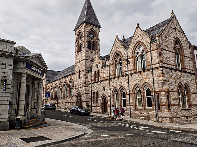 City or town hall in Larne, Northern Ireland